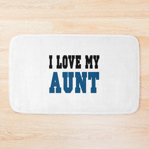Item preview, I Love My Aunt  (blue) designed and sold by raineOn.