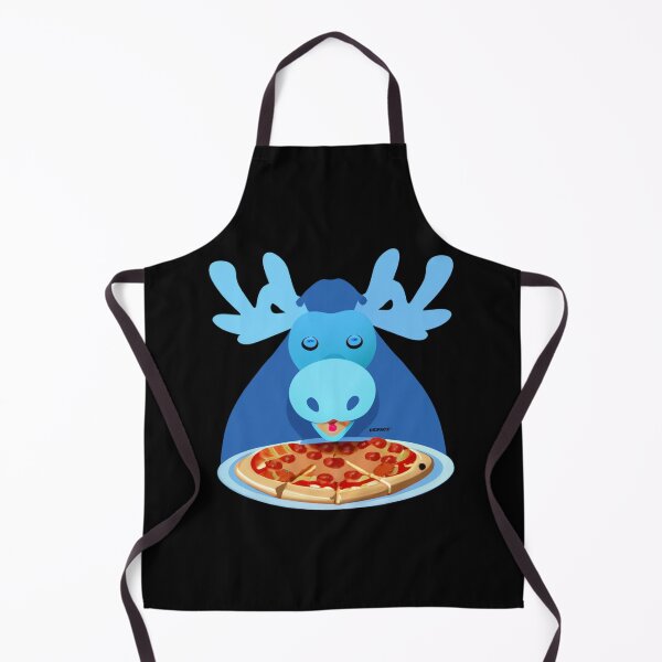 Item preview, BLUE MOOSE READY FOR PIZZA by dePace' designed and sold by mrpropcake.