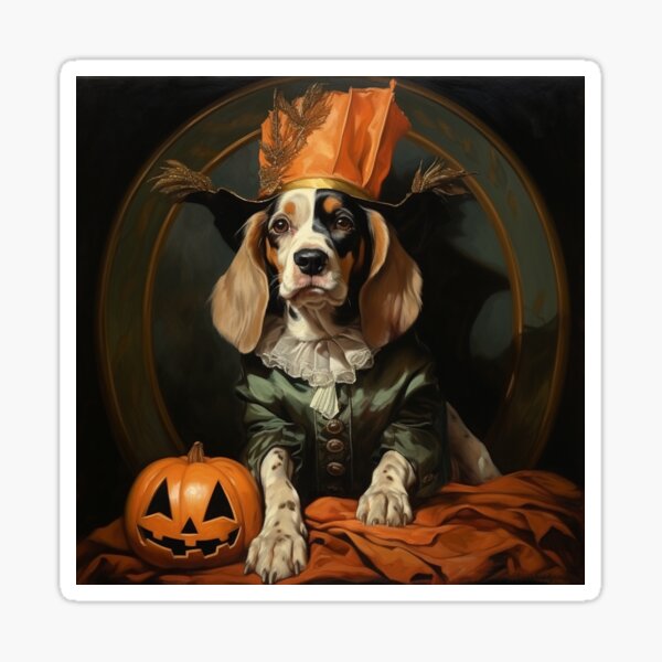 Artikel-Vorschau von Halloween-Beagle-Design 5, designt und verkauft von SimonWoodbine.