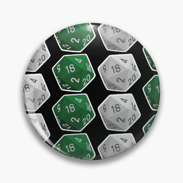 Item preview, Green and White mana dice designed and sold by fsdeLHDesign.