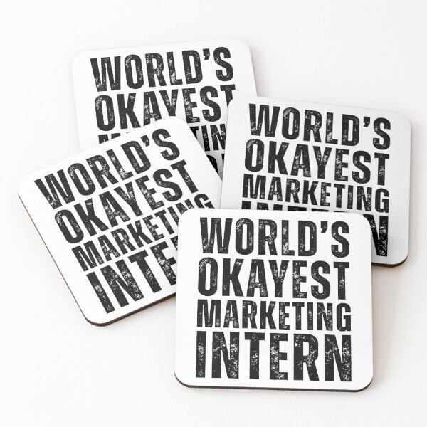 Item preview, Worlds Okayest Marketing Intern designed and sold by kamrankhan.