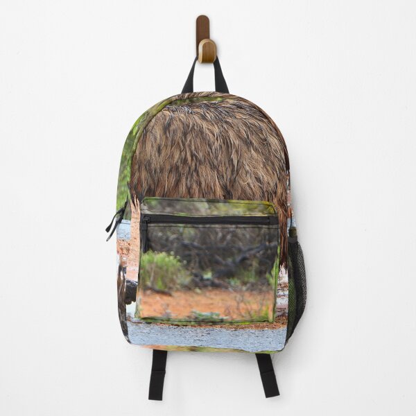 Item preview, Emu and chicks playing in the puddles, Australia designed and sold by FranWest.