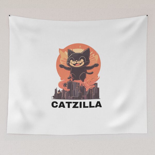 Item preview, Catzilla  designed and sold by DesignFusion2.