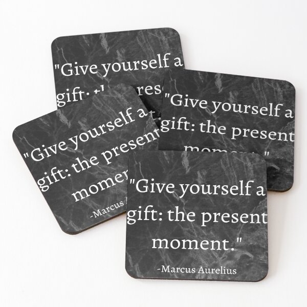 Item preview, Present Moment: Marcus Aurelius Wisdom designed and sold by DoseOPhilosophy.