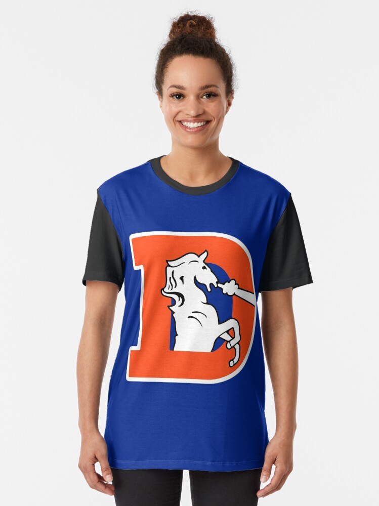 Vintage Denver Broncos Mascot Essential T-Shirt for Sale by keplicon1789