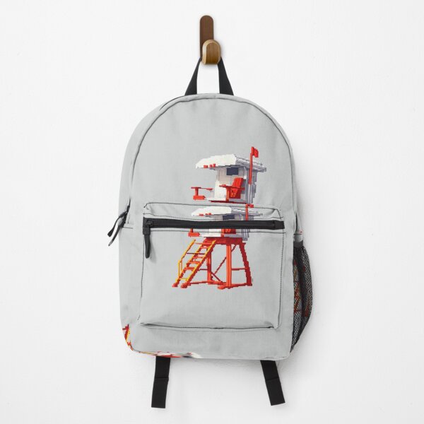 Item preview, Pixel Lifeguard Chair Design Print designed and sold by randomtdesigns.
