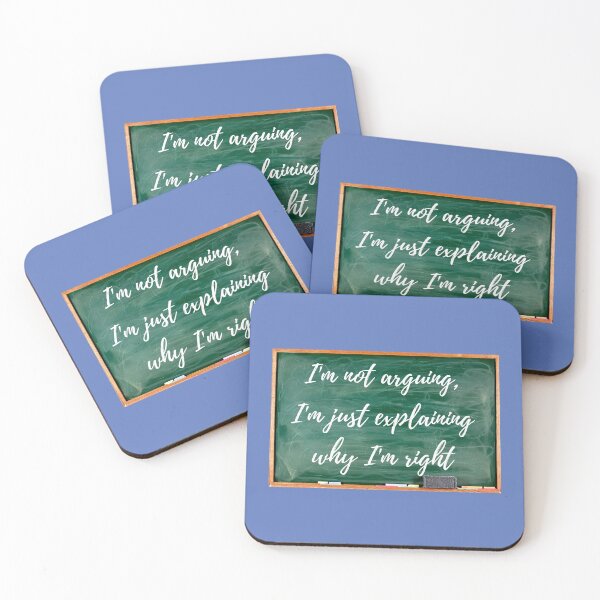 Item preview, I'm not arguing, I'm just explaining why I'm right  designed and sold by ColourfulTimes.