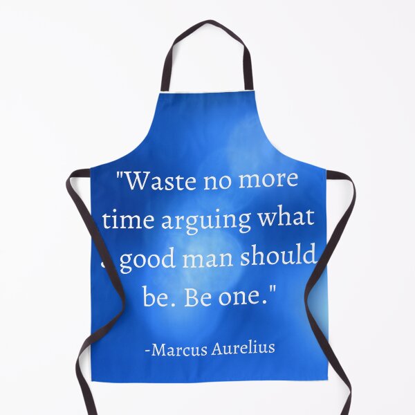 Item preview, Marcus Aurelius Inspirational Quote - 'Waste No More Time' - Motivational Design designed and sold by DoseOPhilosophy.