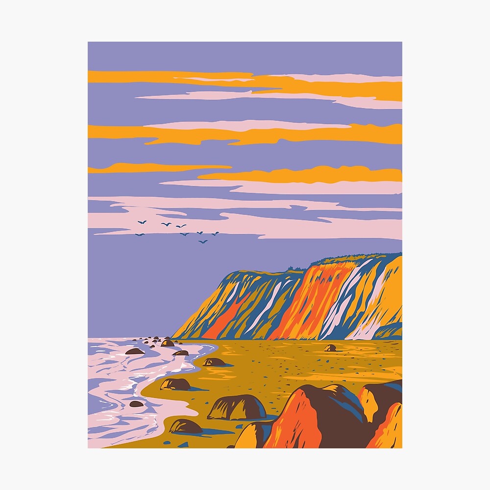 Salto Ii Waterfall in Chapada Dos Veadeiros National Park Golas Brazil WPA  Art Deco Poster  Sticker for Sale by patrimonio