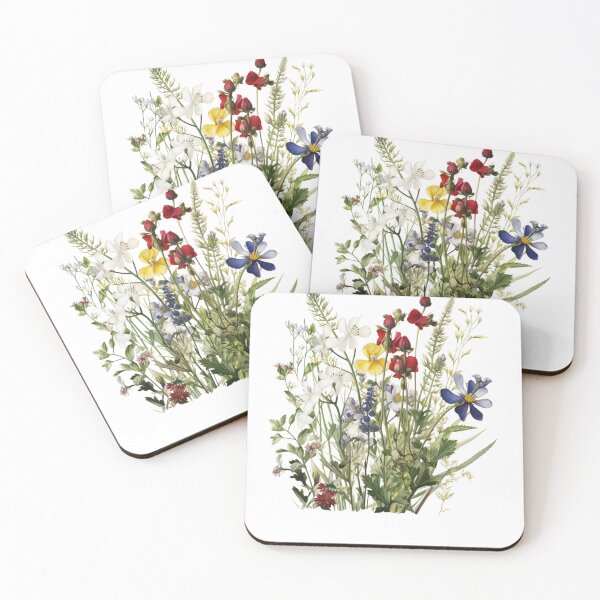 Item preview, Wild Flowers Botanical Flower Nature designed and sold by ArtFromBeyond.