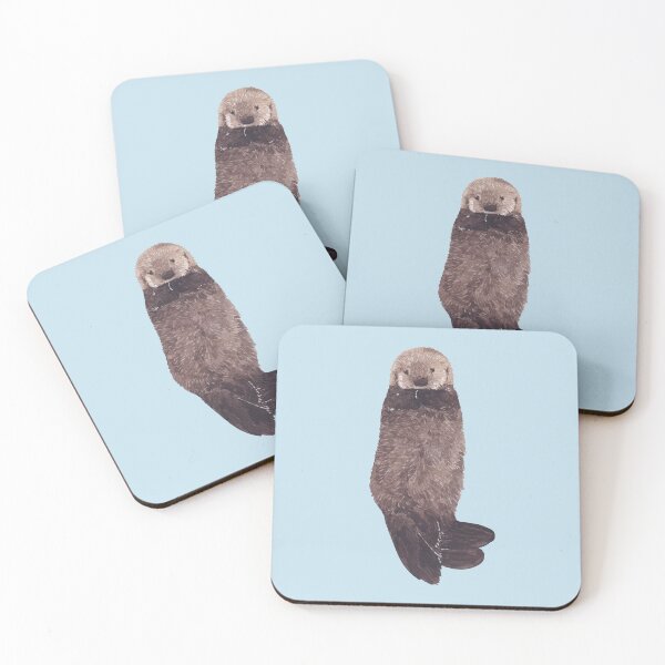 Item preview, BABY SEA OTTER-Enhydra lutris designed and sold by BEATRIZ ABAITUA.