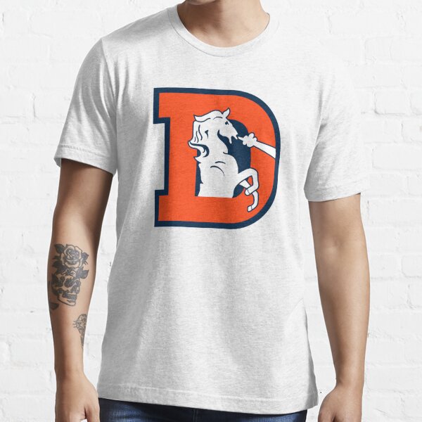 Vintage Denver Broncos Mascot Essential T-Shirt for Sale by keplicon1789