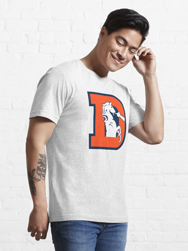 Vintage Denver Broncos Mascot Essential T-Shirt for Sale by keplicon1789