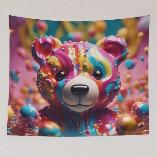Item preview, Colorful joy with teddy designed and sold by Girih.