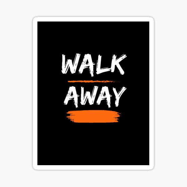Item preview, WALK AWAY designed and sold by SimiDach.