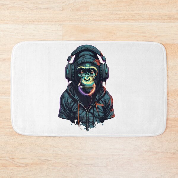 Artikelvorschau, Coolster Chimpanzee Wear-Kopfhörer entworfen und verkauft von Studio-Pixel.