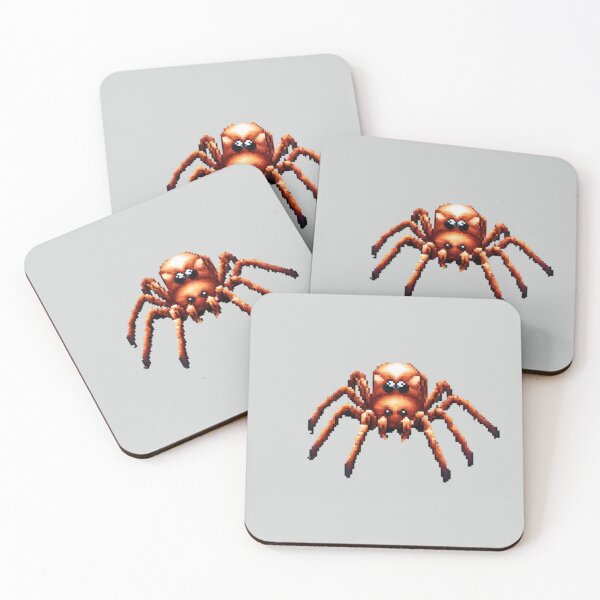 Item preview, Pixel Tarantula Spider Design Print  designed and sold by randomtdesigns.