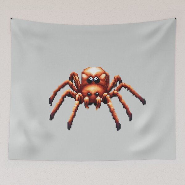 Item preview, Pixel Tarantula Spider Design Print  designed and sold by randomtdesigns.