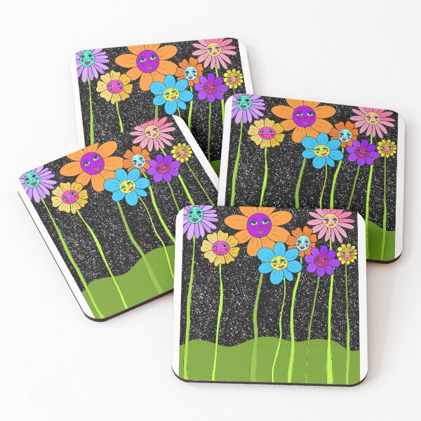 Item preview, Colorful living flowers designed and sold by Polishandpaint.