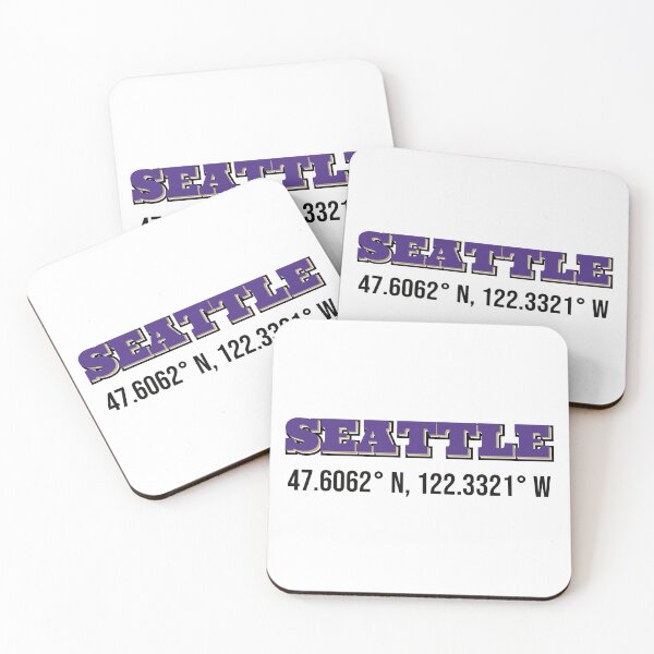 Item preview, Seattle Coordinates designed and sold by s-hammie.