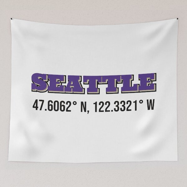 Item preview, Seattle Coordinates designed and sold by s-hammie.