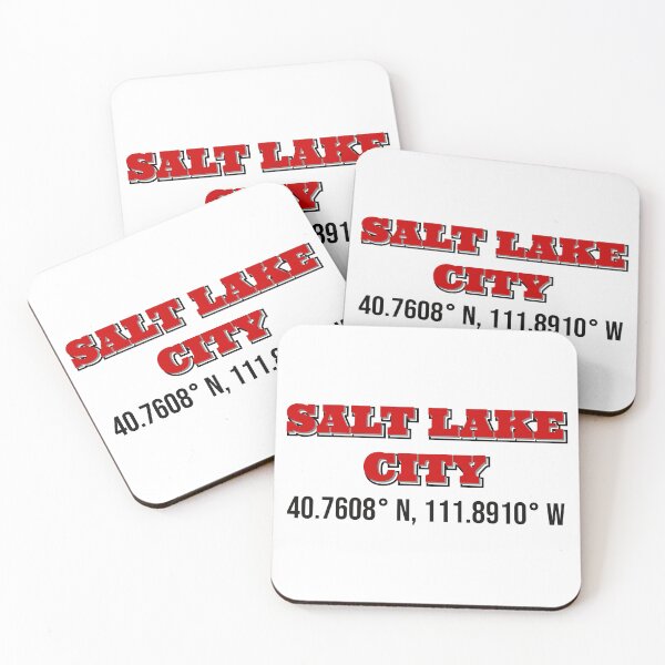 Item preview, Salt Lake City Coordinates designed and sold by s-hammie.