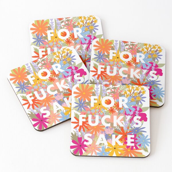 Item preview, For Fuck’s Sake Flowers  designed and sold by BluebellPainter.