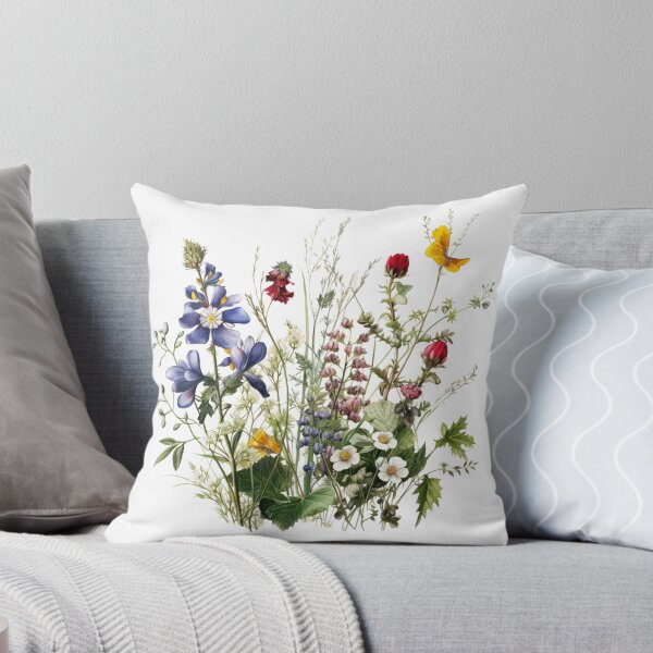 Item preview, Wild Flowers Botanical Flower Nature designed and sold by ArtFromBeyond.