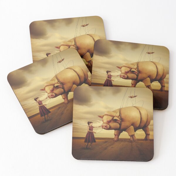 Item preview, Girl Walks her Martian Sow designed and sold by Peter LOPEZ.