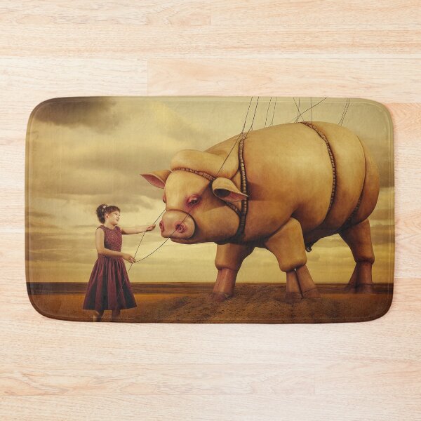 Item preview, Girl Walks her Martian Sow designed and sold by Peter LOPEZ.