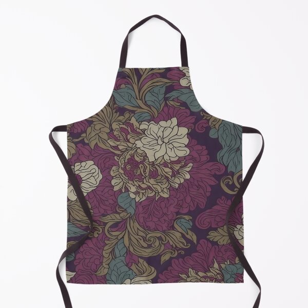 Item preview, Baroque Botanical Beauty : Purple, Green, Swirls designed and sold by Dshoppin.