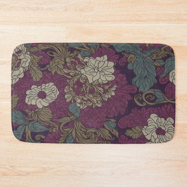 Item preview, Baroque Botanical Beauty : Purple, Green, Swirls designed and sold by Dshoppin.
