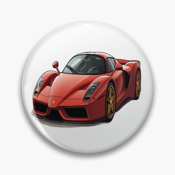 Item preview, Ferrari Enzo cartoon style  designed and sold by paskuallin.