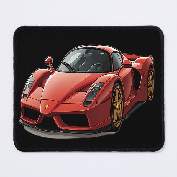 Item preview, Ferrari Enzo cartoon style designed and sold by paskuallin.