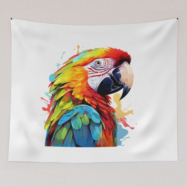 Item preview, Colorful Macaw designed and sold by Ebuch007.