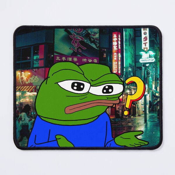 Item preview, Apu Confused Pepe designed and sold by Slav-Art.