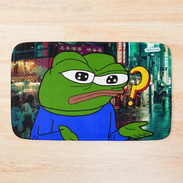 Item preview, Apu Confused Pepe designed and sold by Slav-Art.