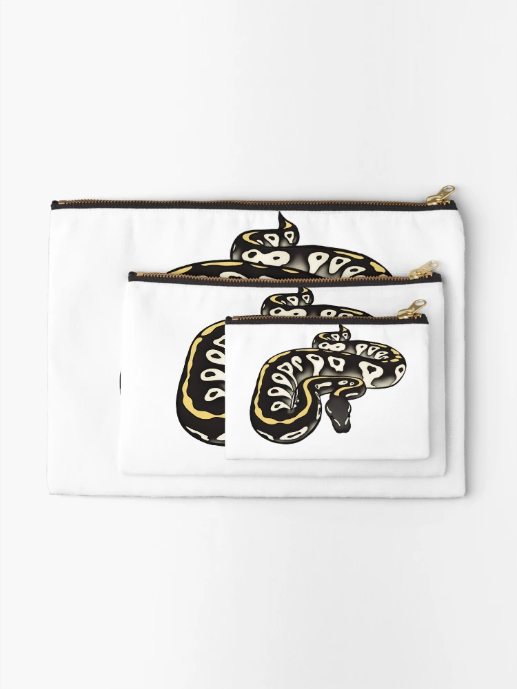 Thumbnail 2 of 4, Zipper Pouch, Ball python designed and sold by Loverlyskye.