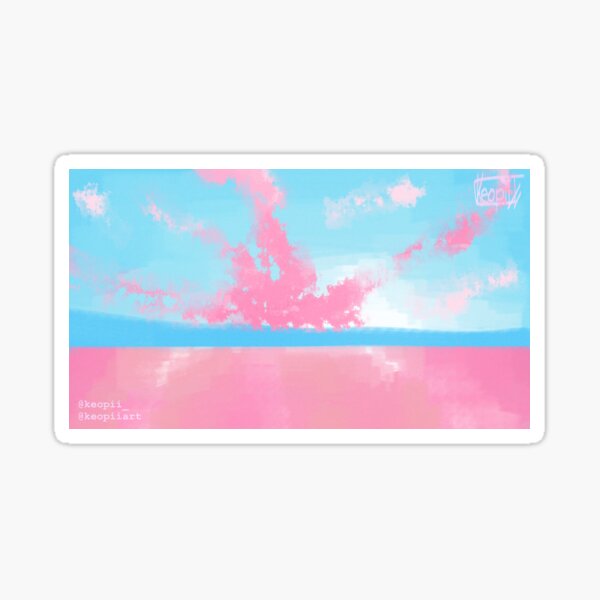 Item preview, LGBT Paintings - Transgender Flag designed and sold by Keopiiart.