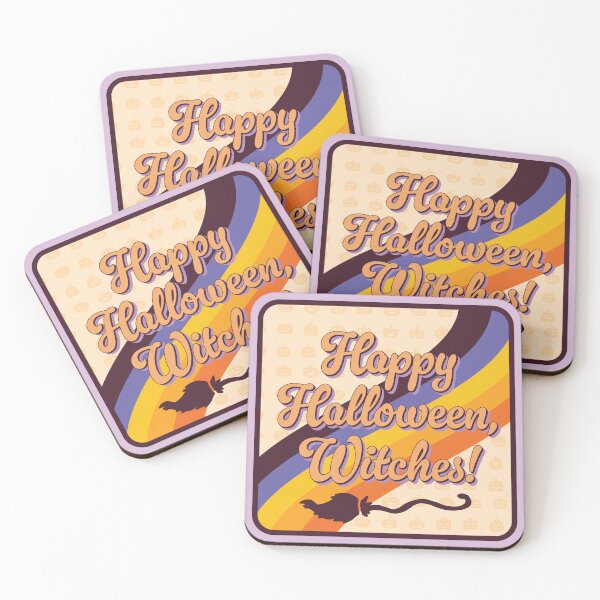 Item preview, Happy Halloween, Witches! Retro Colors and Design designed and sold by debward76.