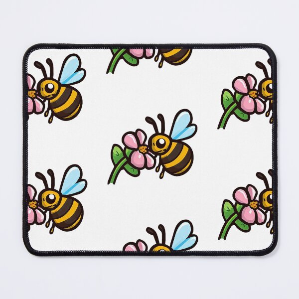 Item preview, Tender little bee with a flower designed and sold by Tandilia Store.