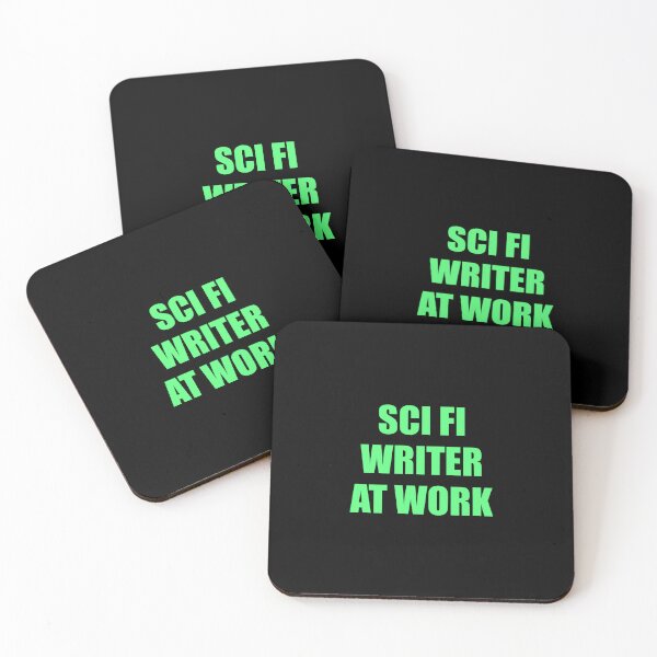Item preview, Sci Fi Writer at work -  science fiction writing  designed and sold by Inspirationmotivation.
