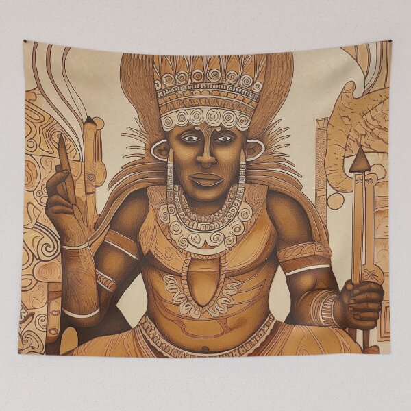 Item preview, Ogun African deity designed and sold by ComicsFactory.