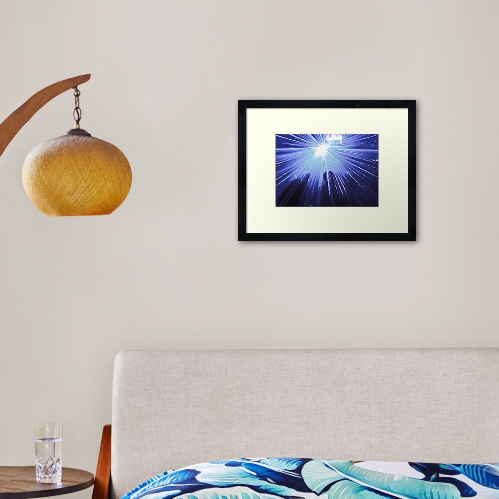 All about the dance Framed Art Print
