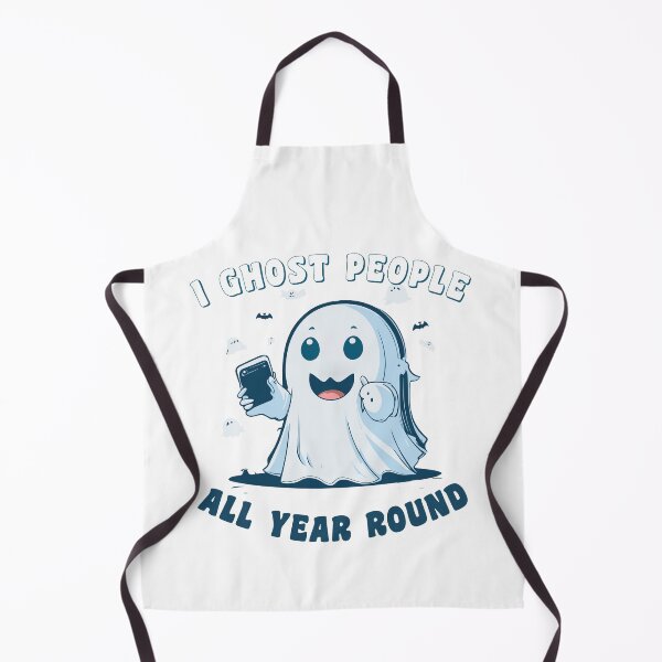 Item preview, I Ghost People All Year Round Cute Halloween Costume designed and sold by smailjr.