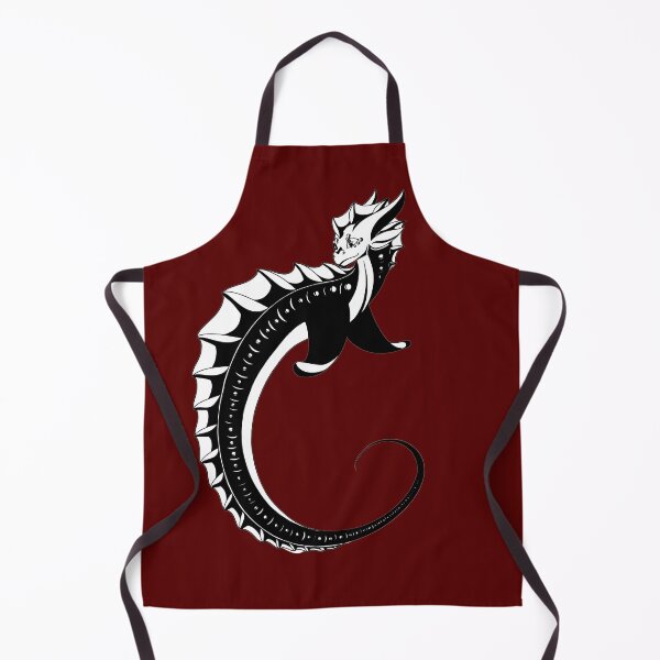 Item preview, Black and White Water Dragon designed and sold by galaxy-dragon.