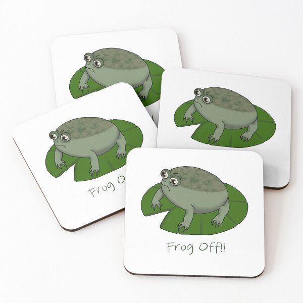 Item preview, Frog Off designed and sold by ToeBeanCozy.