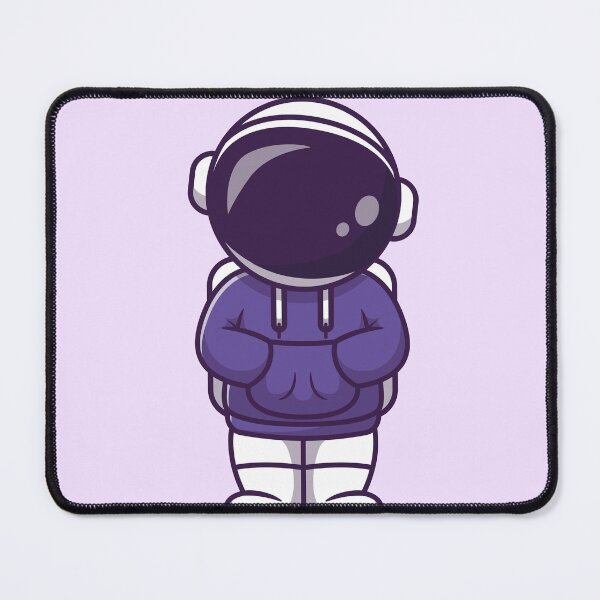 Item preview, Cosmic Comfort: Cute Astronaut in Hoodie Jacket designed and sold by hjian8219.