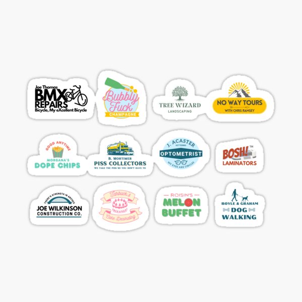 Item preview, Taskmaster businesses (12 logos)| Taskmaster UK designed and sold by Hell0Potato.