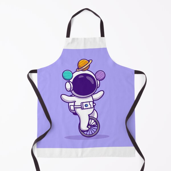 Item preview, AstroCycle Adventure: Cute Astronaut on Unicycle with Planets designed and sold by hjian8219.